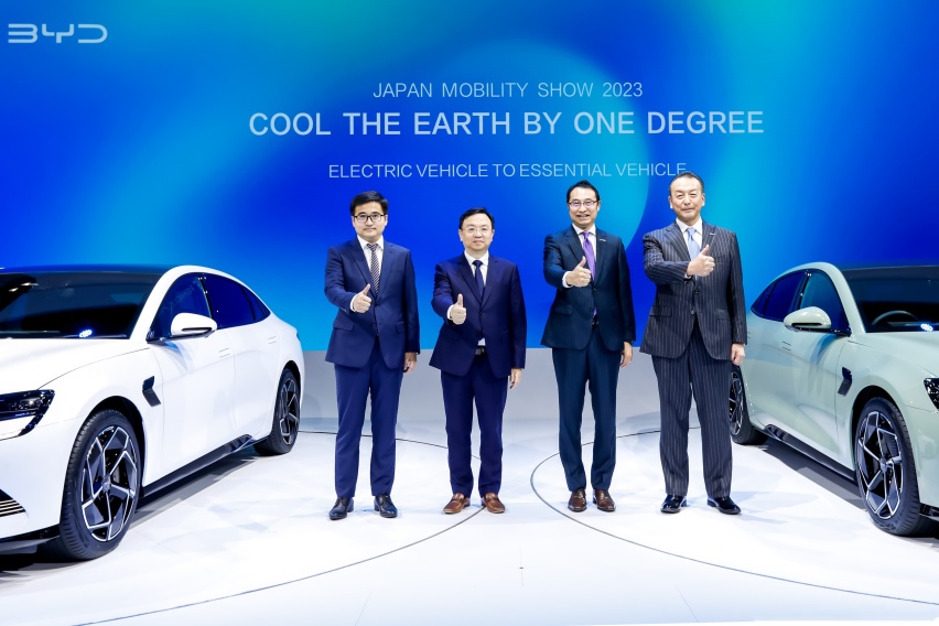 在2023东京车展的高人气背后，是比亚迪踏足日本的自信！