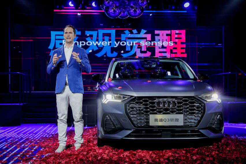 紧凑型跨界轿跑SUV——奥迪Q3轿跑正式上市
