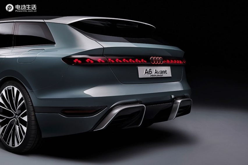 奥迪A6 Avant e-tron抢先看 零百加速4秒/纯电续航700