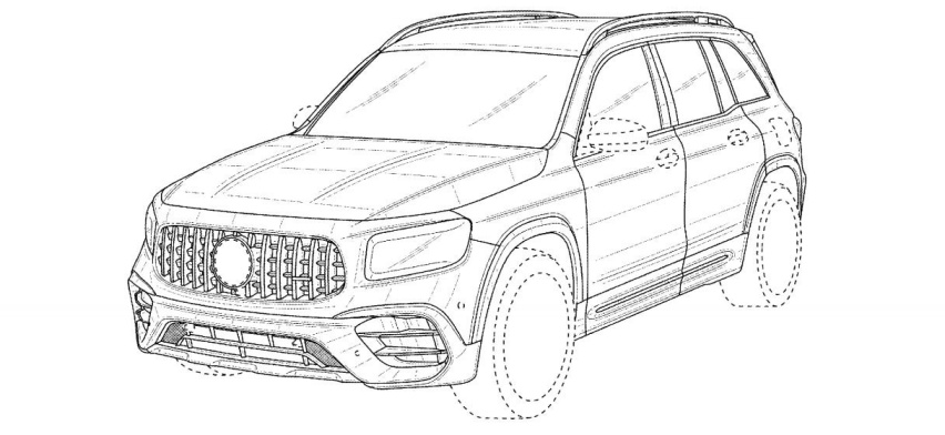 你们要的强动力来了！梅赛德斯-AMG GLB45曝光