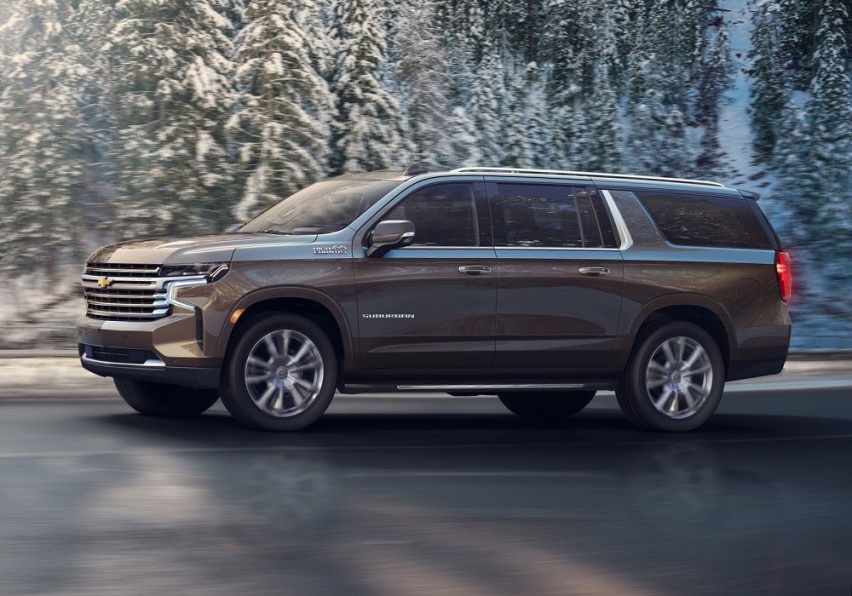 全尺寸终极SUV 2021款雪佛兰Suburban官图发布
