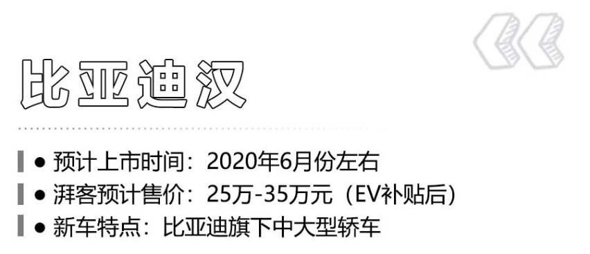 2020年上市的中国品牌新能源车