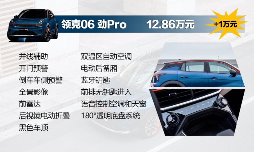 顶配是性价比最高的，首推耀Halo，领克06购车手册