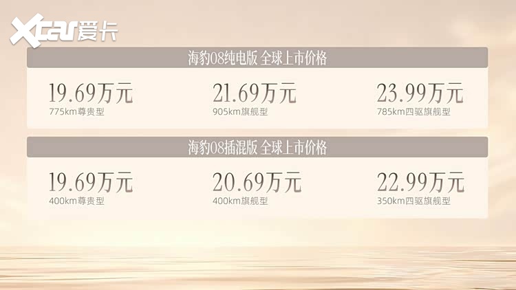 秦岚亲临助阵!比亚迪海豹08重磅上市,19.69万起解锁百万级从容体验