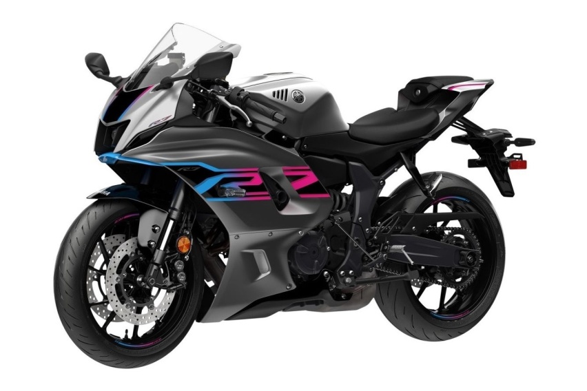 2024雅马哈YZF-R7新色海外发布：赛博庞克风格上身