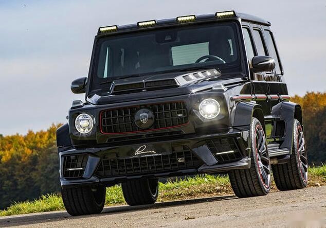 奔驰AMG G63改装版车型海外曝光 增加大量碳纤维套件