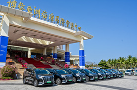 腾势D9为博鳌贵宾保驾护航，打破17年传统豪华车惯例？