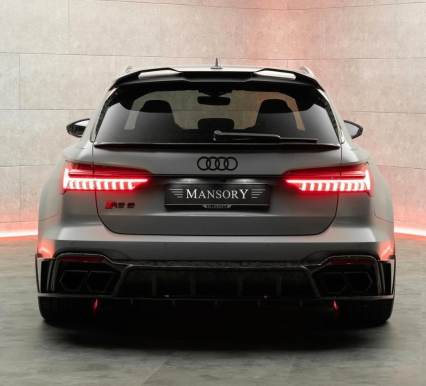 MANSORY发布RS 6 Avant新套件 大量锻造碳纤维上身