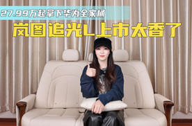 27.99万起拿下华为全家桶 岚图追光L上市太香了