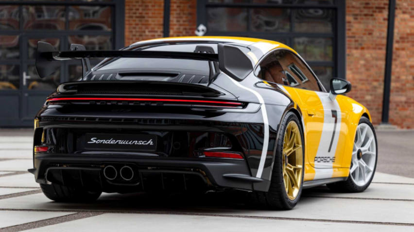 2022款保时捷911 GT3官图曝光 受勒芒冠军委托打造