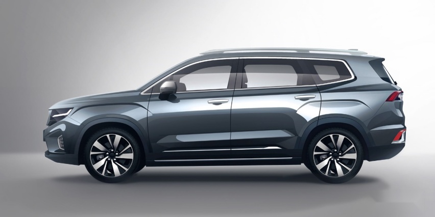 大大大空间SUV 吉利豪越外观设计图曝光