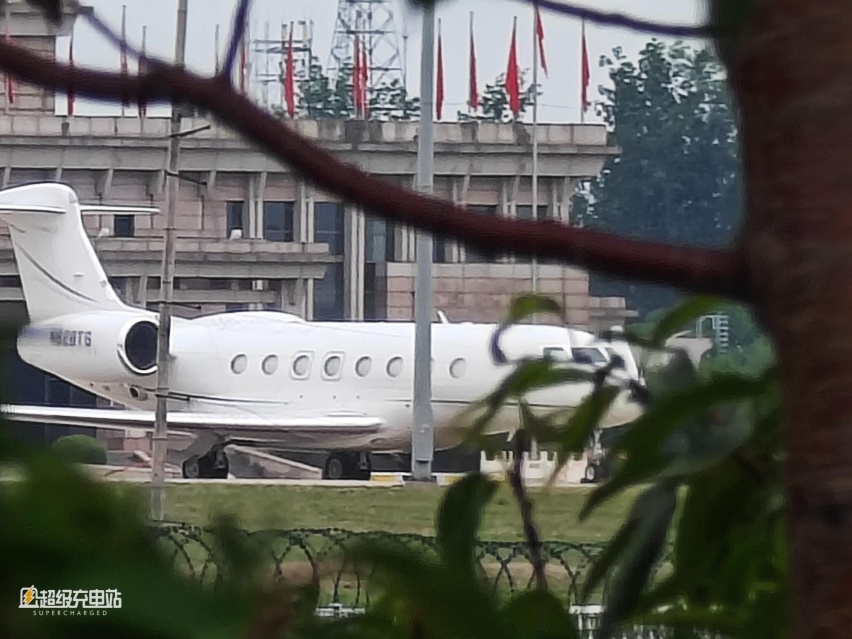有图有真相：马斯克飞机降落首都机场