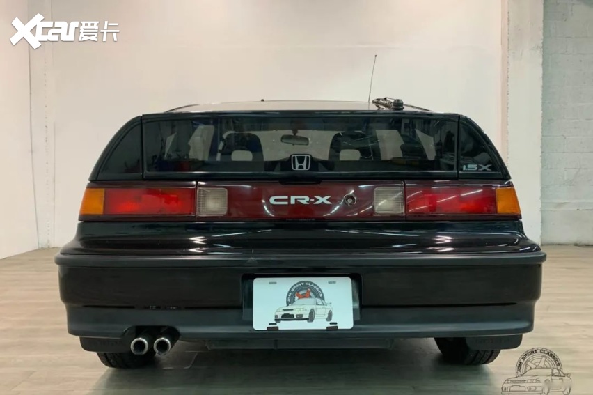 Jdm车迷看过来 位于美国三河市的1991年本田思域crx Glass 爱卡汽车爱咖号