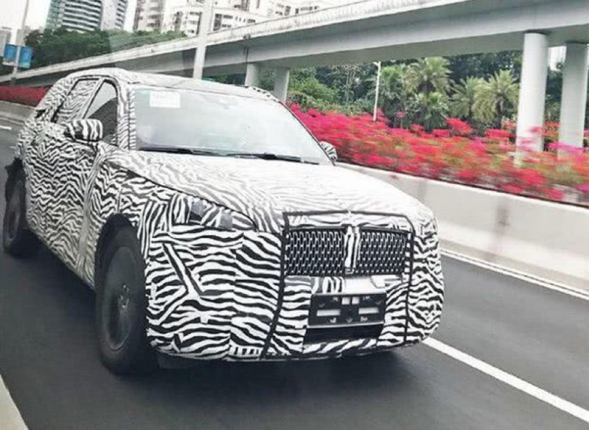 3.0T+10AT 林肯第二款国产车型飞行家谍照曝光