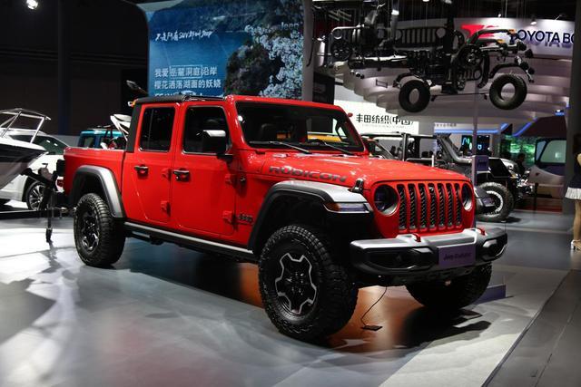 Jeep Gladiator皮卡亮相上海车展 轴距超3米 配V6发动机