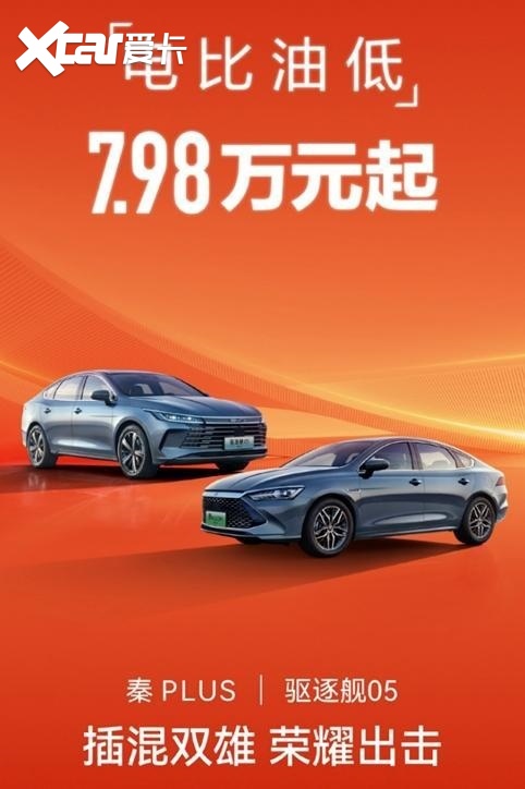 比亚迪：电比油低，大众：油比电强，长安：电比油低！低！低！