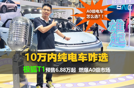 爆款预定！极狐T1两小时订单破万，成10万级纯电小车首选