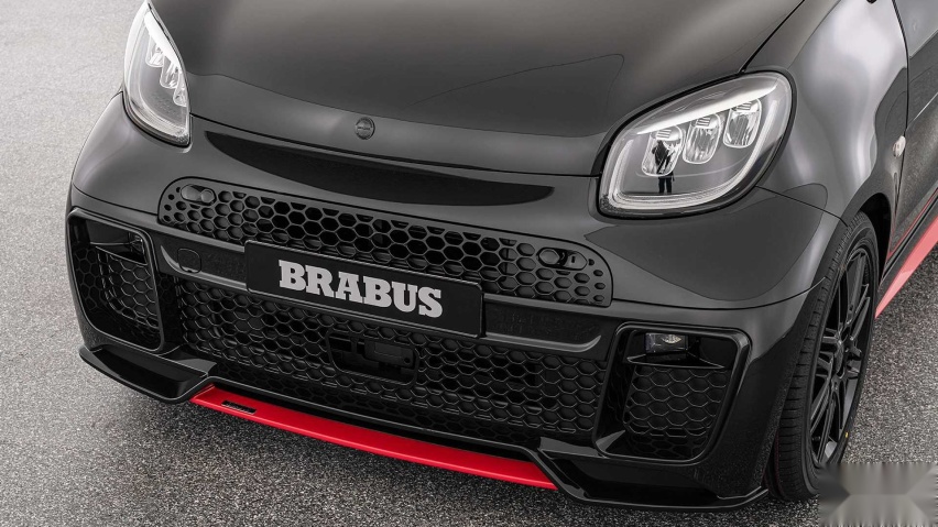 Brabus发布纯电Smart改装版,百公里加速10.9秒