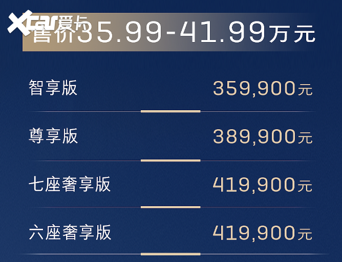 直指腾势D9！别克GL8陆尊PHEV上市 售35.99万起