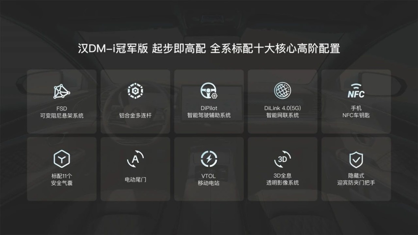 全新汉DM系列正式上市，售价18.98~28.98万元