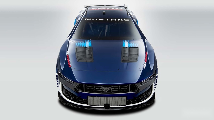 福特Mustang新赛车 2024赛季NASCAR赛车