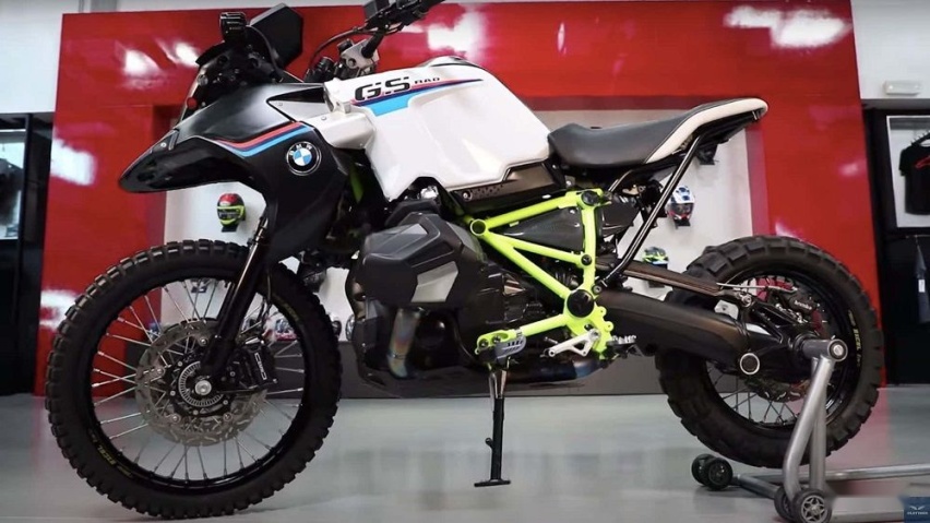 宝马R1250 GS40公斤减重计划大功告成