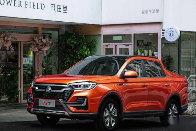 承载式皮卡先锋 中国重汽VGV VX7即将上市
