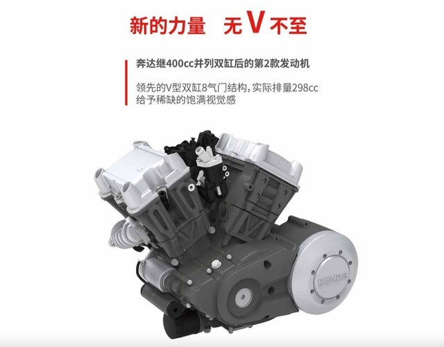300cc排量V型双缸涡轮？奔达VTR-300专利图亮相