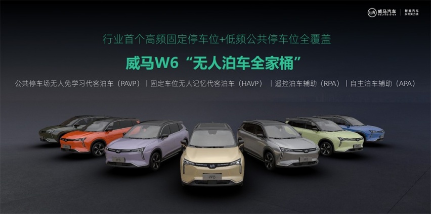 威马发布无人免学习代客泊车技术，首发搭载威马W6车型