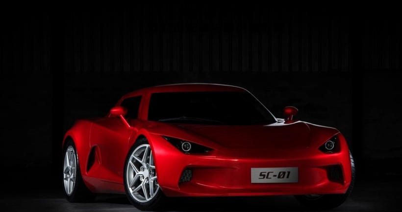 造车门槛有多低？自媒体也造车，小跑车SC-01曝光：30万电动跑车