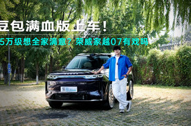 15万级想全家满意？荣威家越07有戏吗