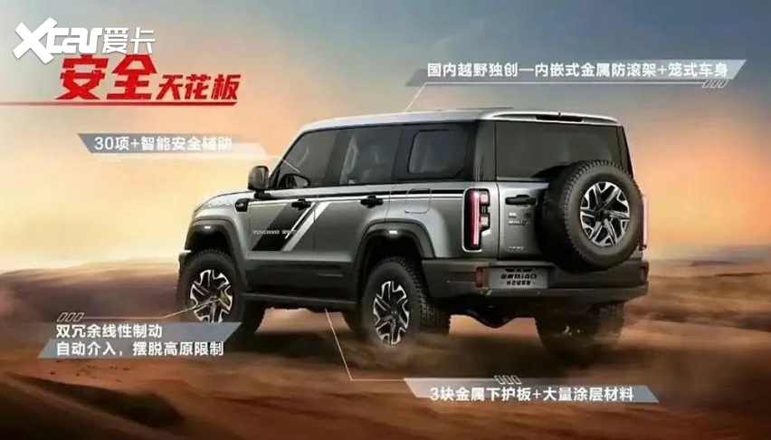 【e汽车】全新北京bj40环塔冠军版发布