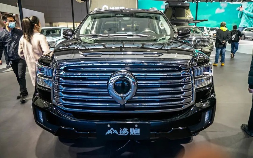 这台皮卡太豪华了，长城山海炮广州车展正式上市，22.88万元起