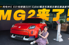 MG GO!和MG Cyber概念车亮相古德伍德速度节，老外围着拍！