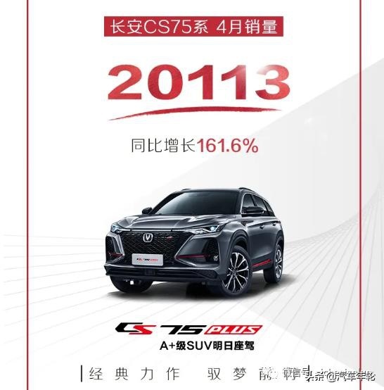长安4月销量159557辆/远超吉利，自主一哥宝座又要易主？