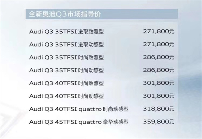 奥迪老车主吹爆顶配全新Q3！35万它全能了