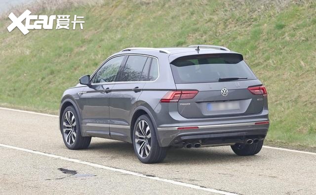 最帅大众"途观"亮相,灰色车身,四出排气,350马力带四驱!