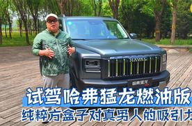 纯粹方盒子对真男人的吸引力 试驾哈弗猛龙燃油版