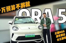 拒绝妥协！10万预算拿下“女王副驾+无图NOA”，欧拉5值不值？