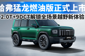哈弗猛龙燃油版上市，2.0T+9DCT，解锁全场景越野新体验