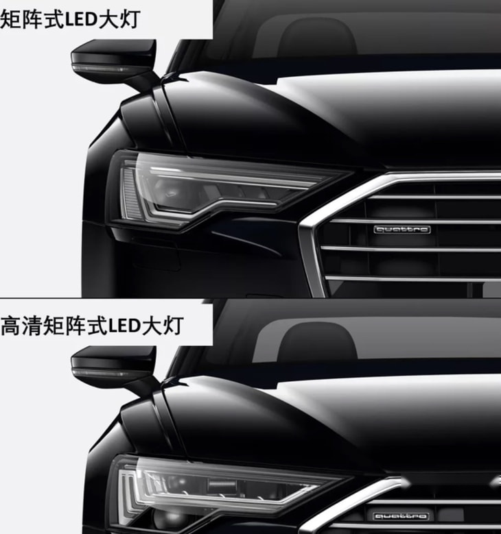 2022款奥迪A6L公布售价 41.98-65.6万元 配置进一步升级