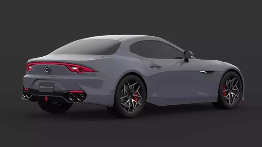 新一代马自达RX-7假想图曝光，转子引擎的梦想该何去何从？