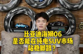 比亚迪海狮06是否能在纯电SUV市场站稳脚跟？