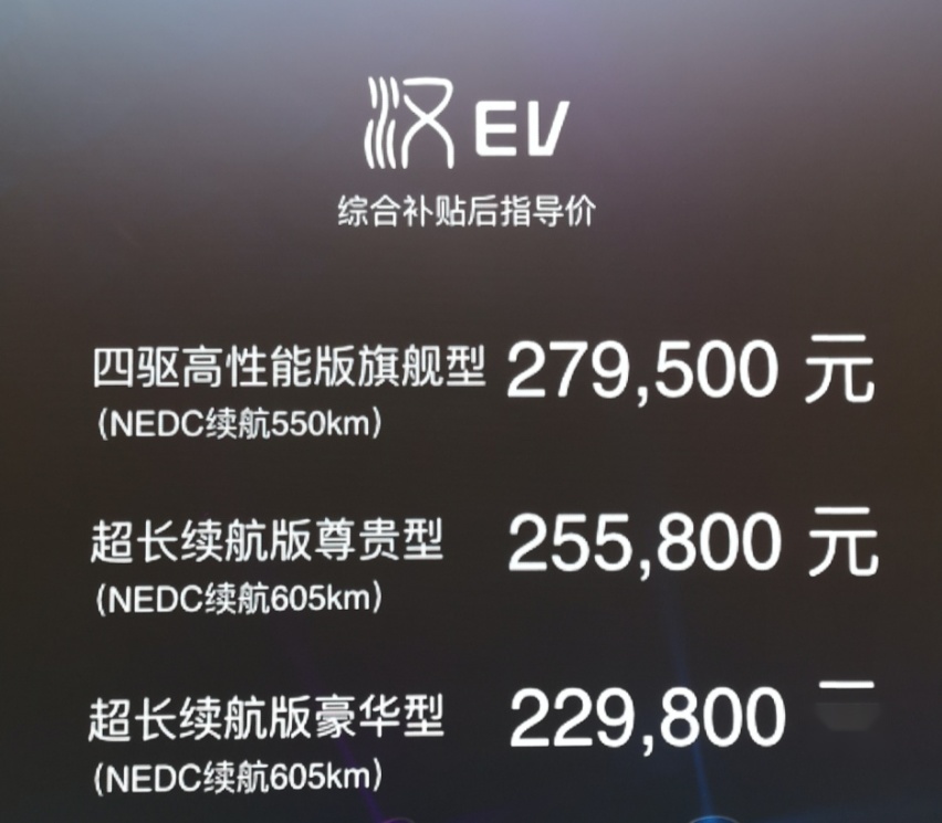 三板斧赢得30万元级市场青睐，比亚迪汉靠的这些硬实力
