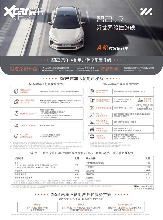“新世界驾控旗舰”智己L7开启锁单，L7 Pro公布售价40.88万元