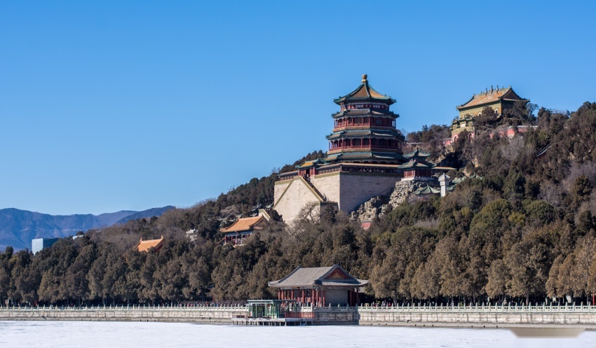 自驾到北京，冬游颐和园，不愧是皇家园林