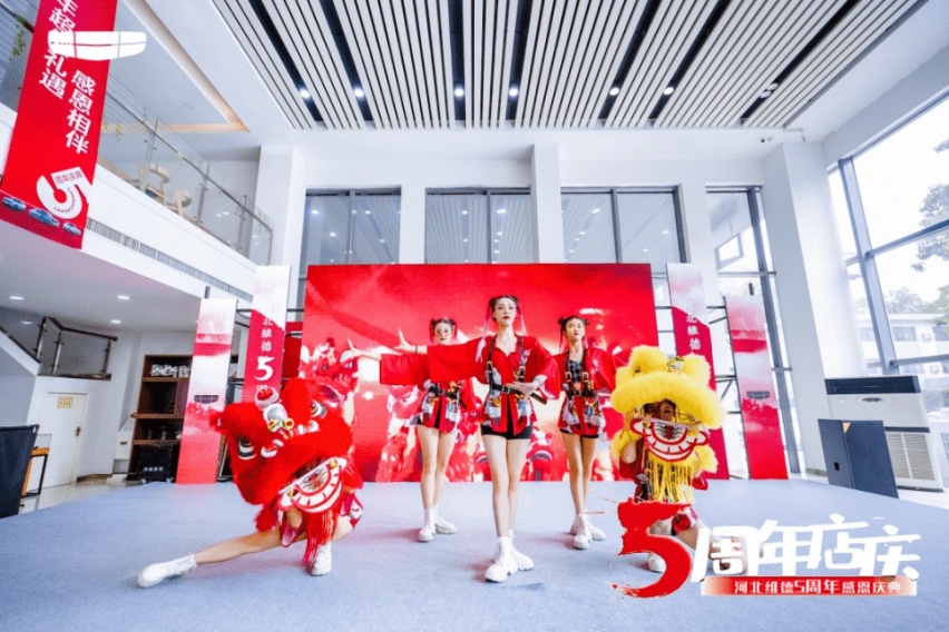 与5同行 荣耀未来 河北维德5周年感恩庆典完美呈现