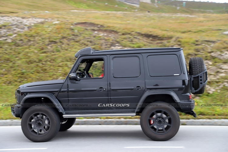 造型更狂野 全新AMG G级4×4²曝光 有望今年内亮相