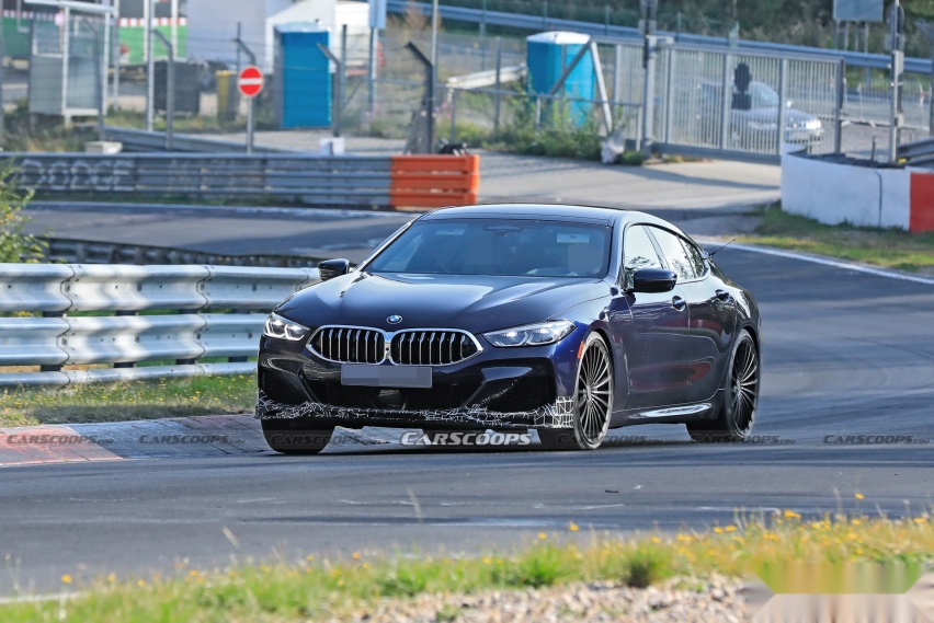 整体设计更具侵略感 2021款Alpina B8谍照曝光
