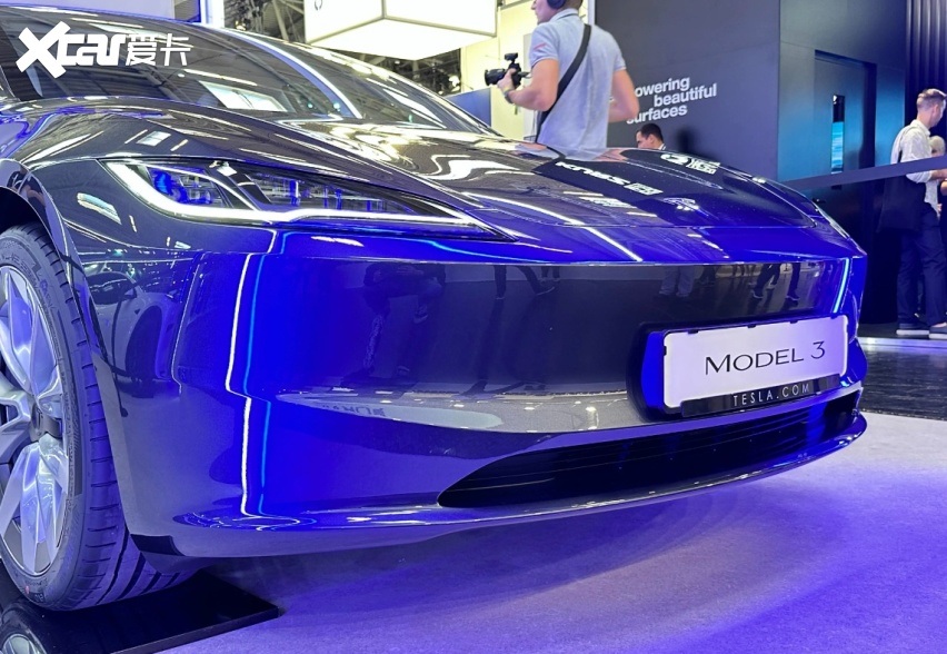 新款model 3现身慕尼黑车展,海外约33.6万起售